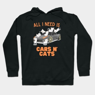 Cars n Cats Hoodie